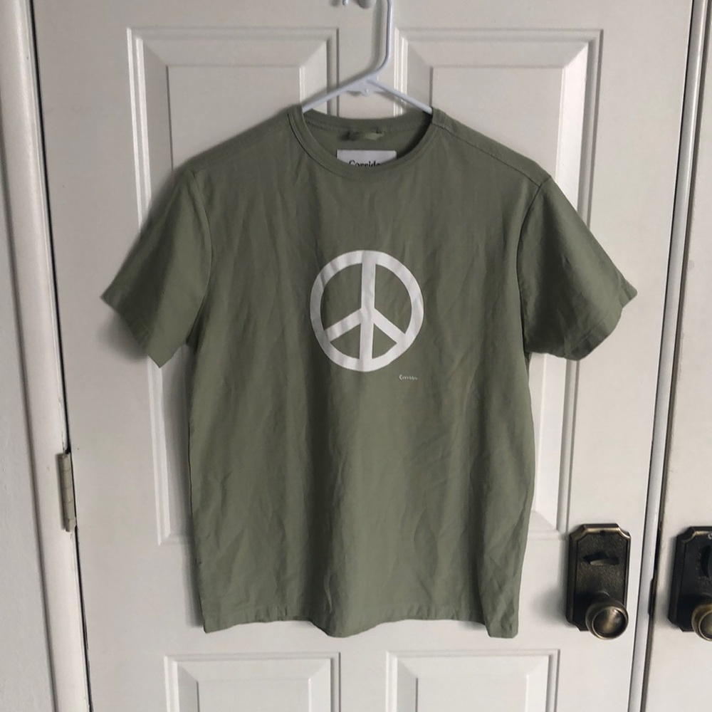 Corridor New York Cotton Peace Sign Tee